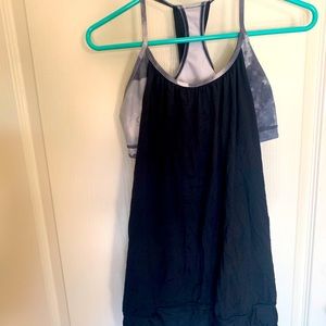 Lululemon tank with bra